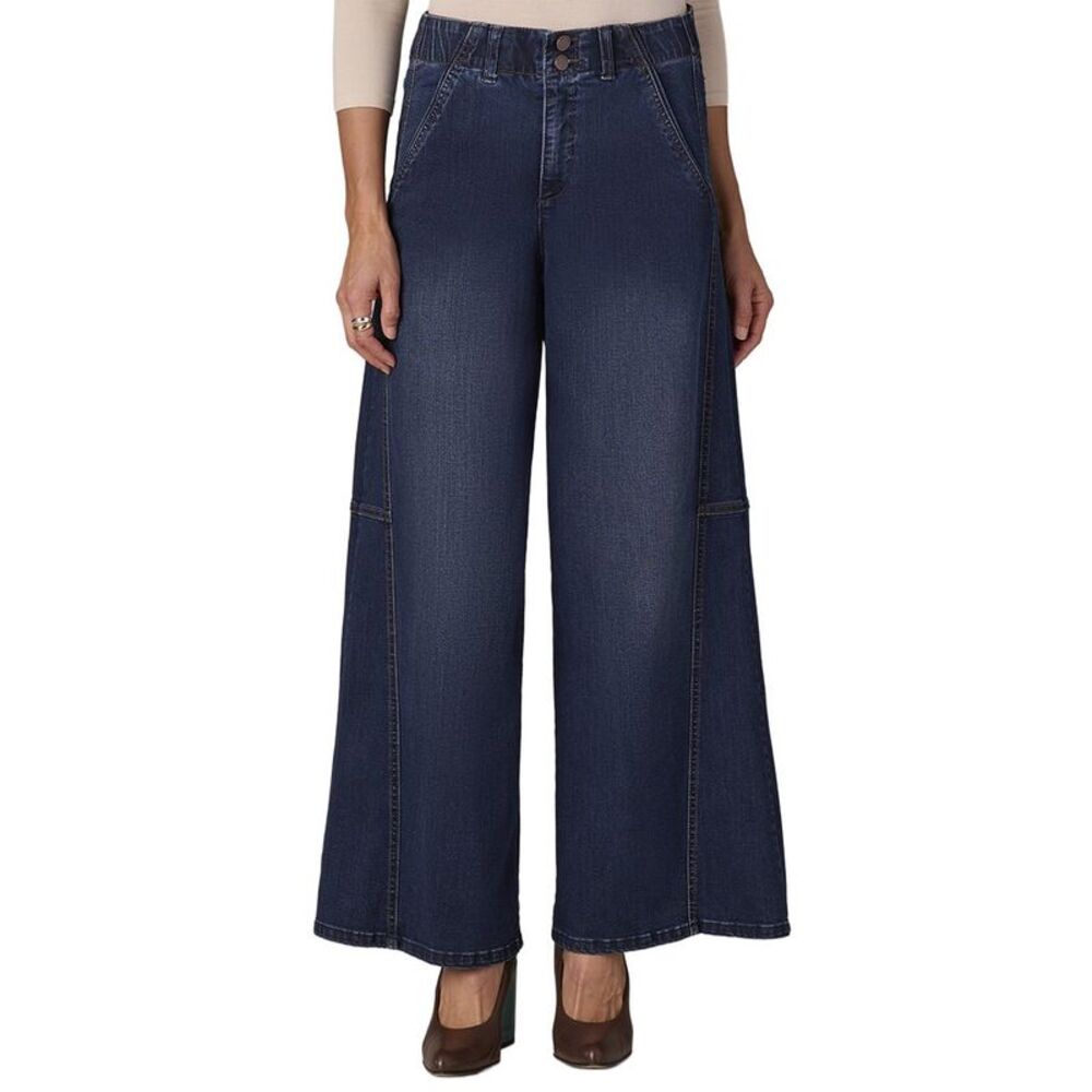 Wit & Wisdom Womens  Skyrise Wide Leg Pant